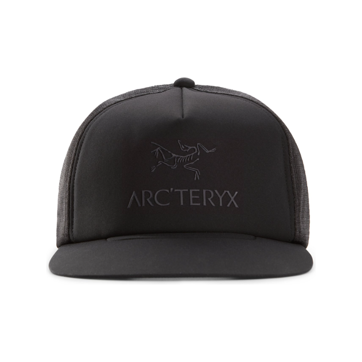 ARC'TERYX - Logo trucker flat Black NA