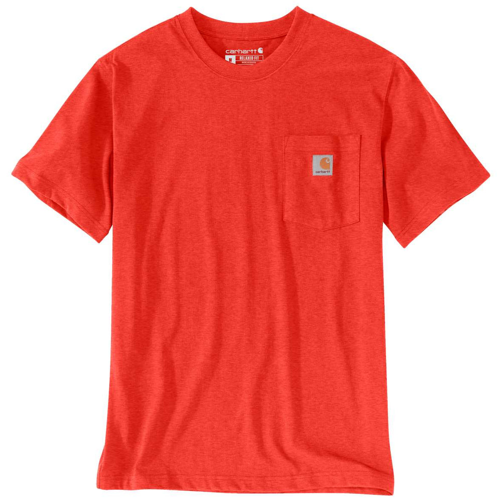 CARHARTT - RELAXED FIT HEAVYWEIGHT SHORT - SLEEVE POCKET TSHIRT