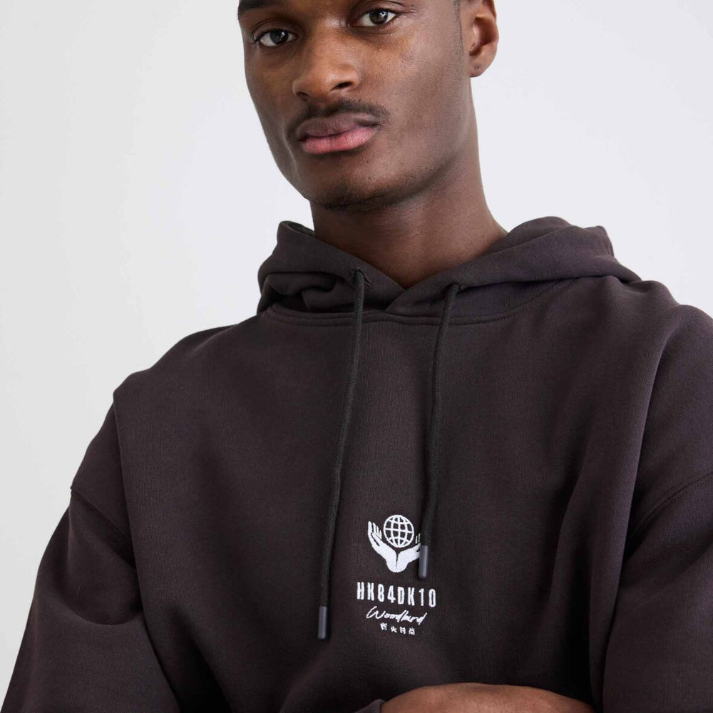 WOODBIRD - WBPOPE GLOBE HOODIE